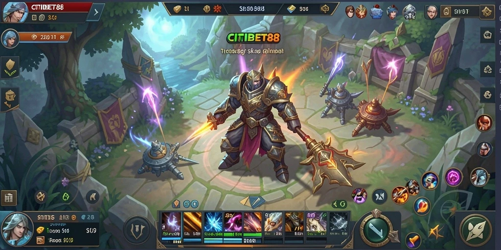 Tampilan menarik dari gameplay SLG CITIBET88 yang mendebarkan.