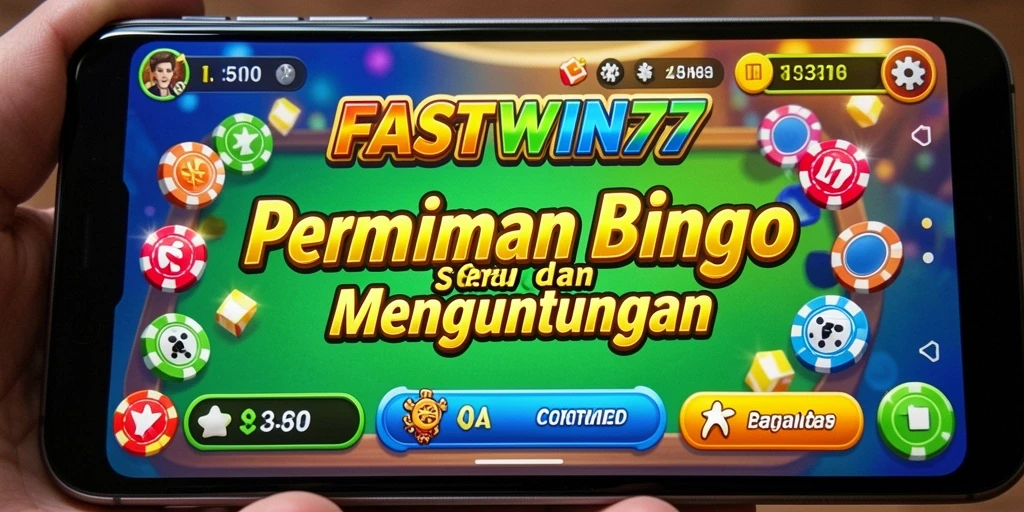 Tampilan menarik dari gameplay FASTWIN77 dengan fitur Bingo yang seru.