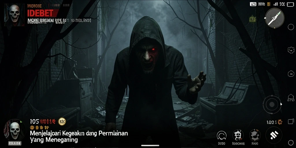 Gameplay IDEBET yang menyeramkan di lokasi angker.