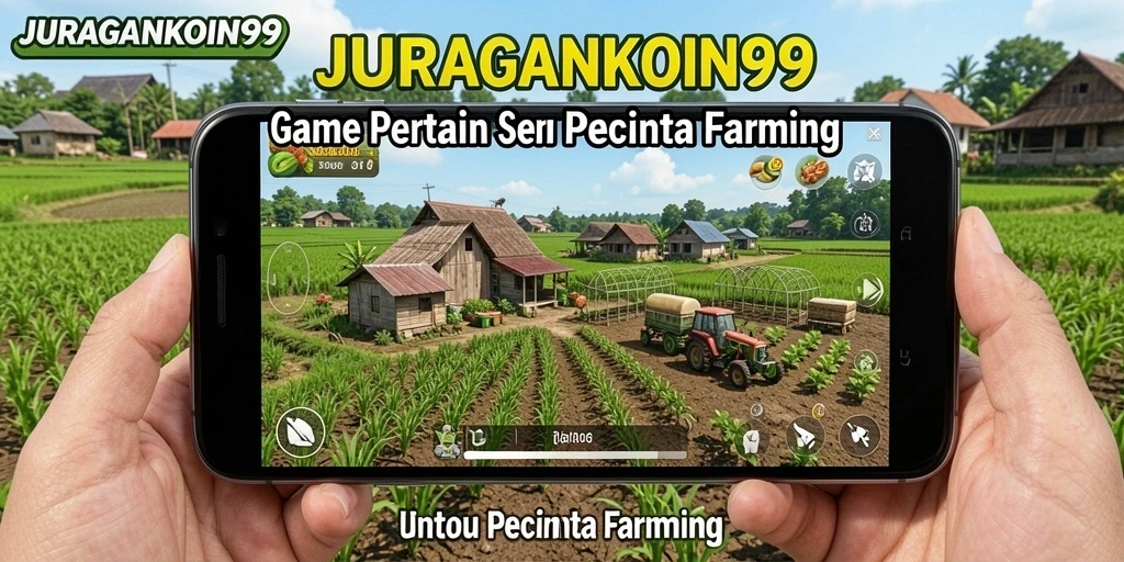 Gameplay seru di JURAGANKOIN99 dengan pertanian yang menarik.
