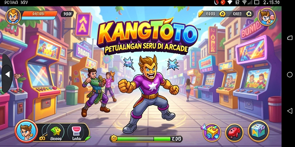 Tangkapan layar gameplay KANGTOTO yang seru dan penuh warna.