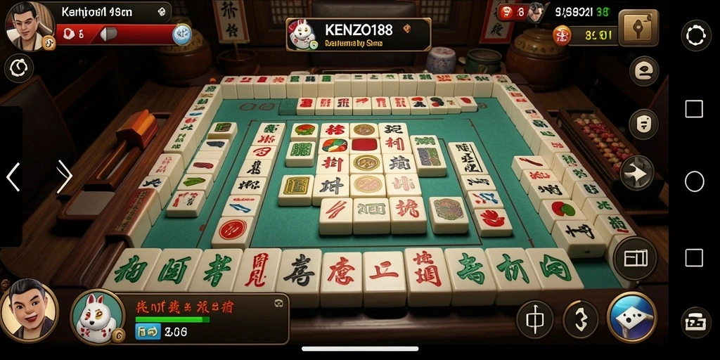 Tampilan gameplay menarik dan menantang KENZO188.