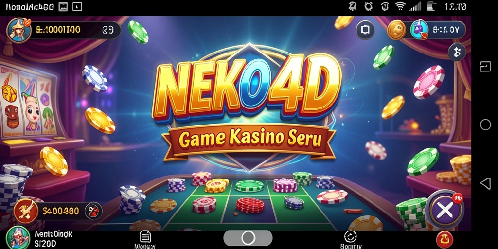 Tampilan gameplay seru di NEKO4D dengan berbagai pilihan permainan Kasino.