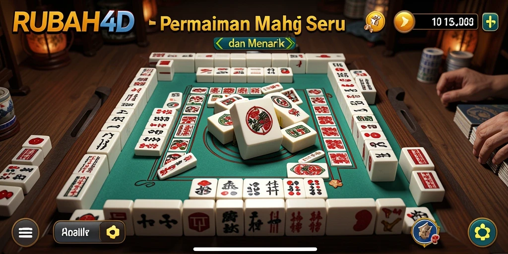Tampilan gameplay menarik dan penuh warna dari RUBAH4D.